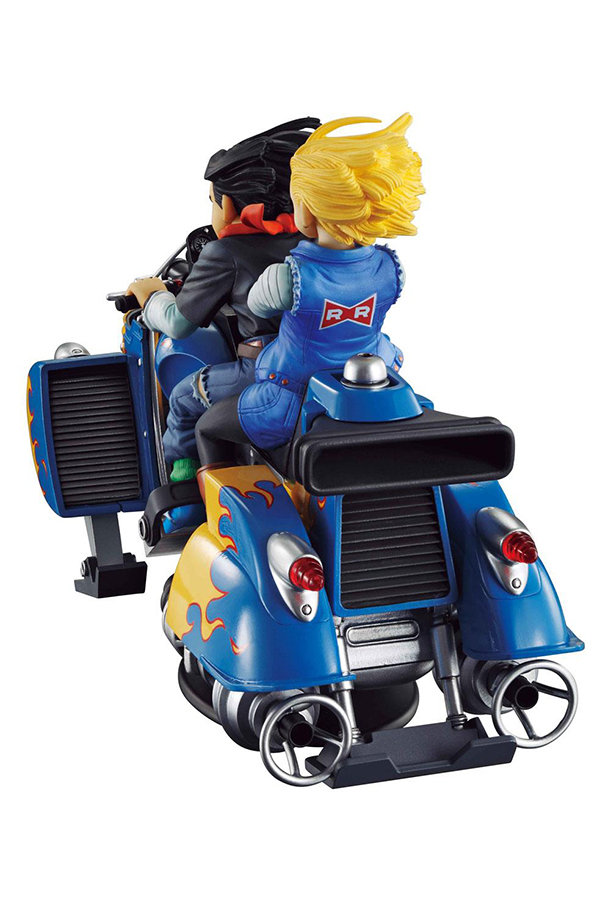 Dragon Ball Z - Figurine Desktop Real McCoy Android No.17 et No.18