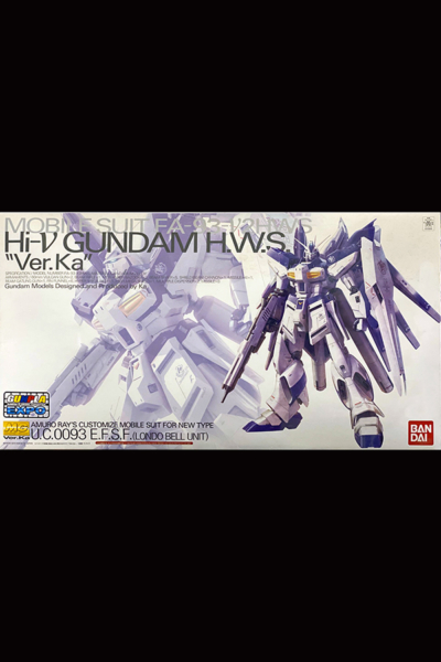 MG 1/100 Hi-Nu Gundam HWS Ver Ka (Gunpla Expo) Mechanical Clear