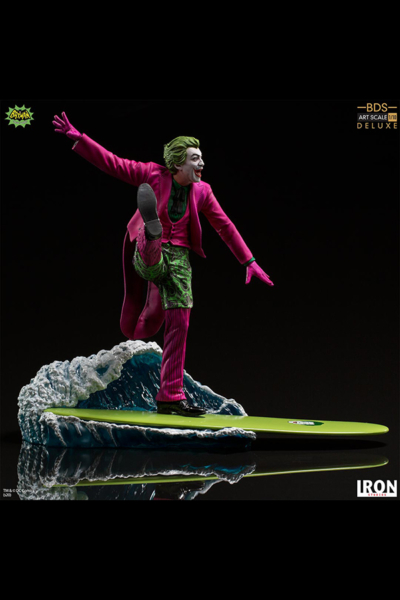 Iron Studios Art Scale 1/10 BDS Batman (1966) The Joker Deluxe
