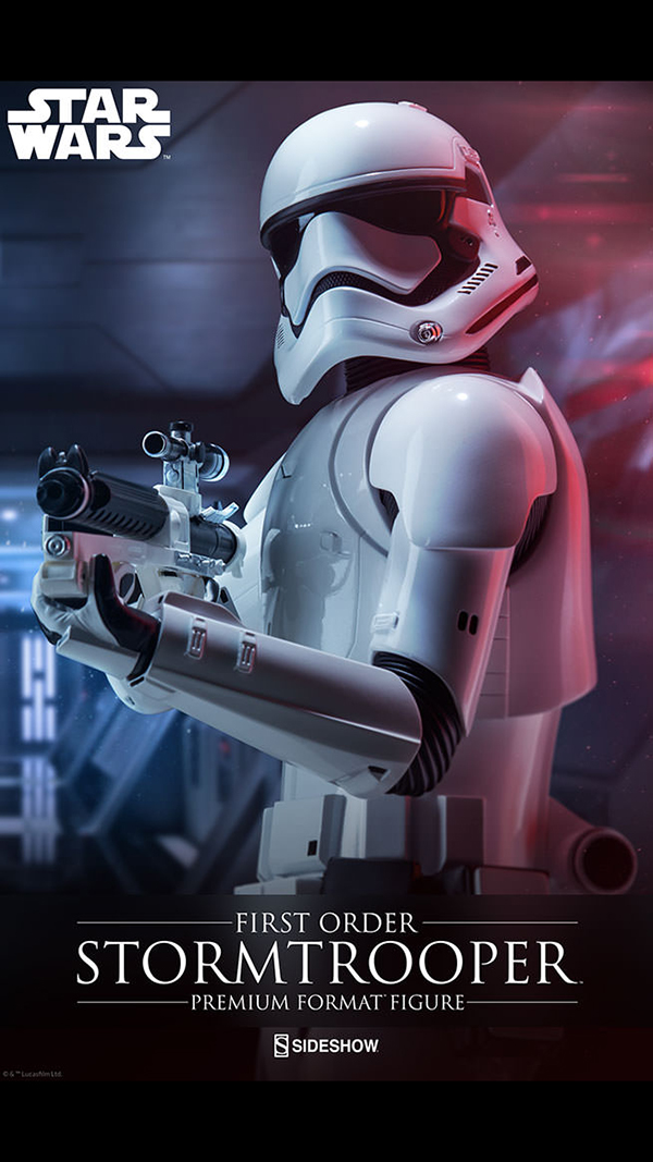 Sideshow Collectibles Star Wars First Order Stormtrooper Premium