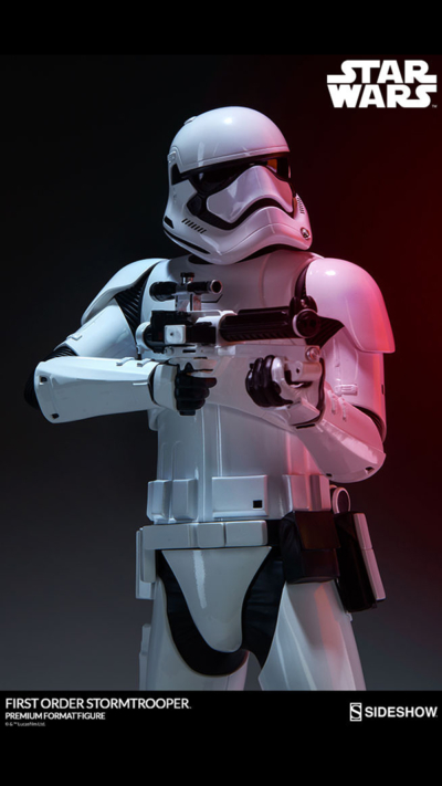 Sideshow Collectibles Star Wars First Order Stormtrooper Premium
