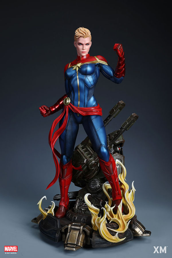 XM Studios Captain Marvel 1/4 Premium Collectibles Statue - HYPERTOYS