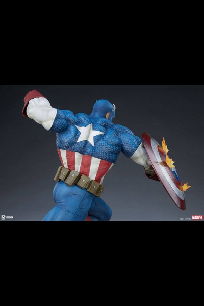 Sideshow Collectibles – Action Figure Captain America 1/6 – 30 Cm Marvel - 3
