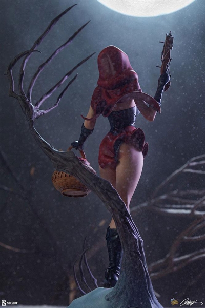 Diamond Select Femmes Fatales - Statuetta PVC Little Red Riding Hood (Cappuccetto Rosso) - Altezza 20 Cm
