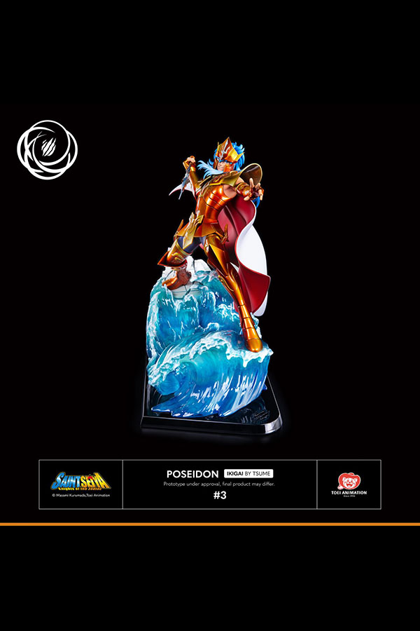 Tsume Ikigai Saint Seiya #3 1/6 Poseidon - HYPERTOYS