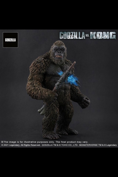 X Plus Garage Toy Godzilla vs. Kong 2021 TOHO Large Kaiju Series Kong HYPERTOYS