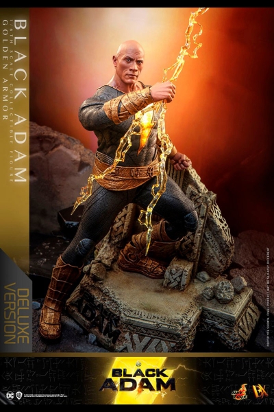 Black Adam - Black Adam Golden Armor (Deluxe Version) 1/6 Scale Koleksiyon Figür