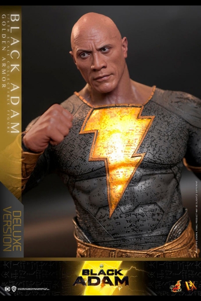 Hot Toys Black Adam DX Action Figure 1/6 Black Adam (Golden Armor