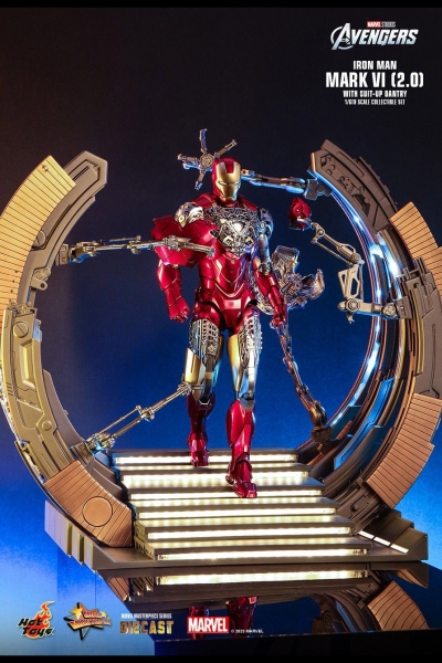 Hot Toys Marvel Comics The Avengers - Iron Man Mark VI 2.0 with