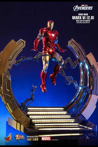 Hot Toys Marvel Comics The Avengers - Iron Man Mark VI 2.0 with