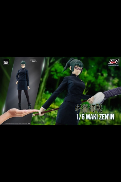 ThreeZero Fig:Zero Jujutsu Kaizen 1/6 Maki Zen'Nin - HYPERTOYS