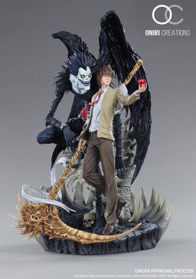 Oniri Creations Death Note LIGHT & RYUK DIORAMA - HYPERTOYS