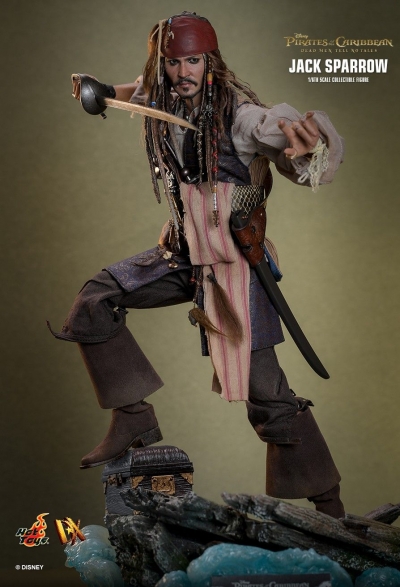 Hot Toys Pirates of the Caribbens : Deadmen Tell no Tales Jack