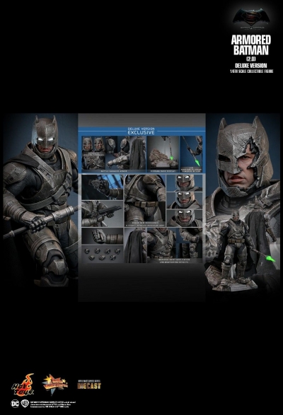 Hot Toys DC Comics Batman vs Superman : Dawn of Justice - Armored