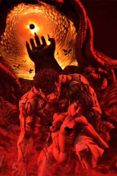 Prime 1 Studios Legacy Art Kentaro Miura Berserk - Guts & Casca