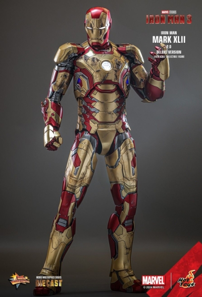 Hot Toys Marvel Comics Iron Man 3 - Iron Man XLII 2.0 Deluxe