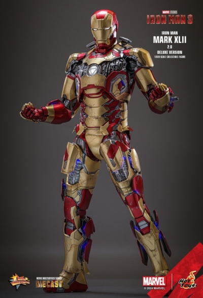 Hot Toys Marvel Comics Iron Man 3 - Iron Man XLII 2.0 Deluxe