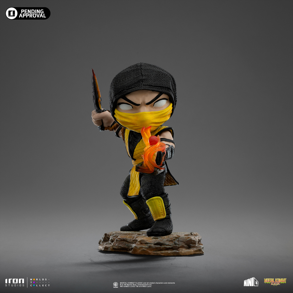 Iron Studios MiniCo - Mortal Kombat - Scorpion - HYPERTOYS