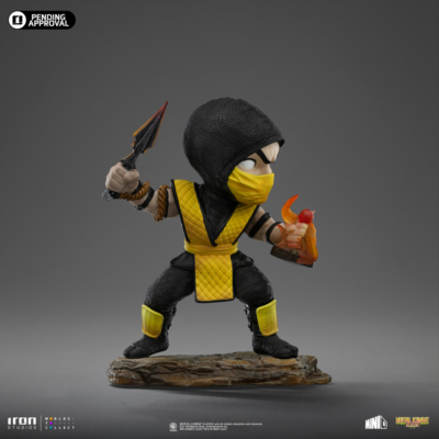 Iron Studios MiniCo - Mortal Kombat - Scorpion - HYPERTOYS