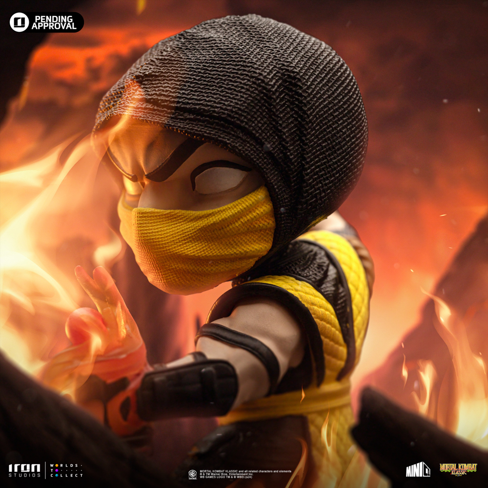 Iron Studios MiniCo - Mortal Kombat - Scorpion - HYPERTOYS