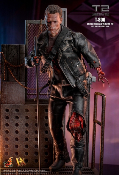 Hot Toys - Terminator 2 : Judment Day - Terminator T-800 Battle