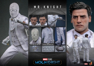 Hot Toys Moon Knight Action Figure 1/6 Mr. Knight - HYPERTOYS