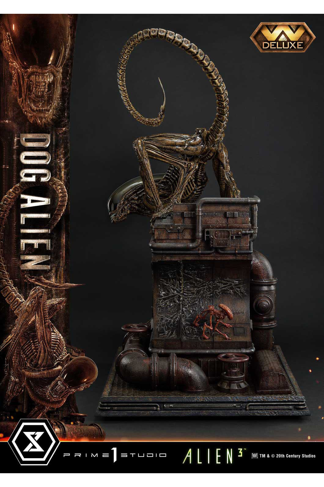 Alien 3 Museum Masterline Series Statue 1/3 Dog Alien XL 114 cm