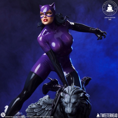 Tweeterhead DC Comics Maquette 1/4 Catwoman (Purple Edition) 47 cm
