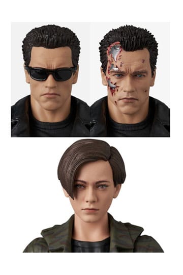 Medicom MAFEX Terminator 2 T-800 T2 - Action Figure 6 Pollici, Collezionabile Con Accessori