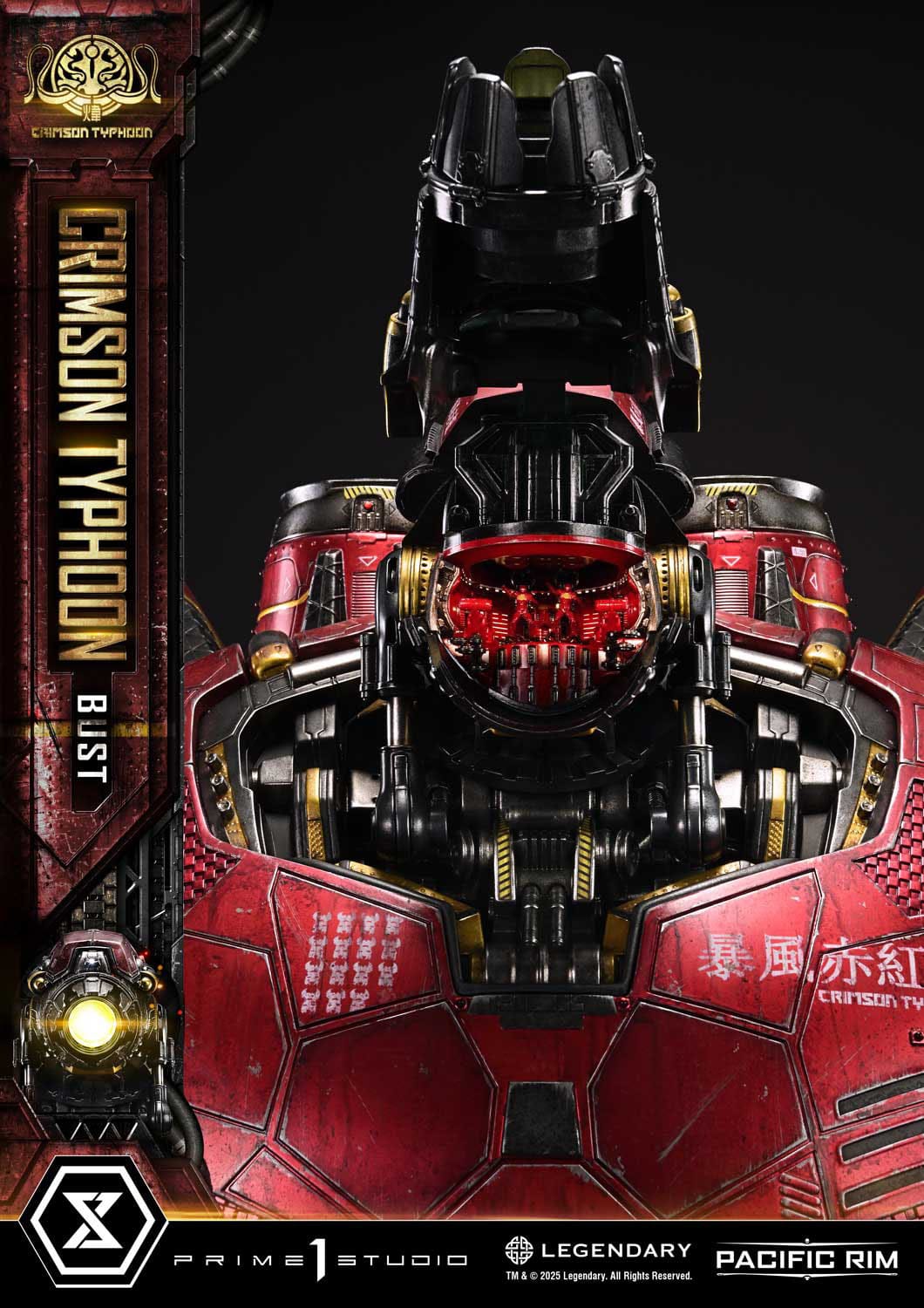 Prime1 Studio-Pacific Rim Life Size Bust 1/1 Crimson Typhoon