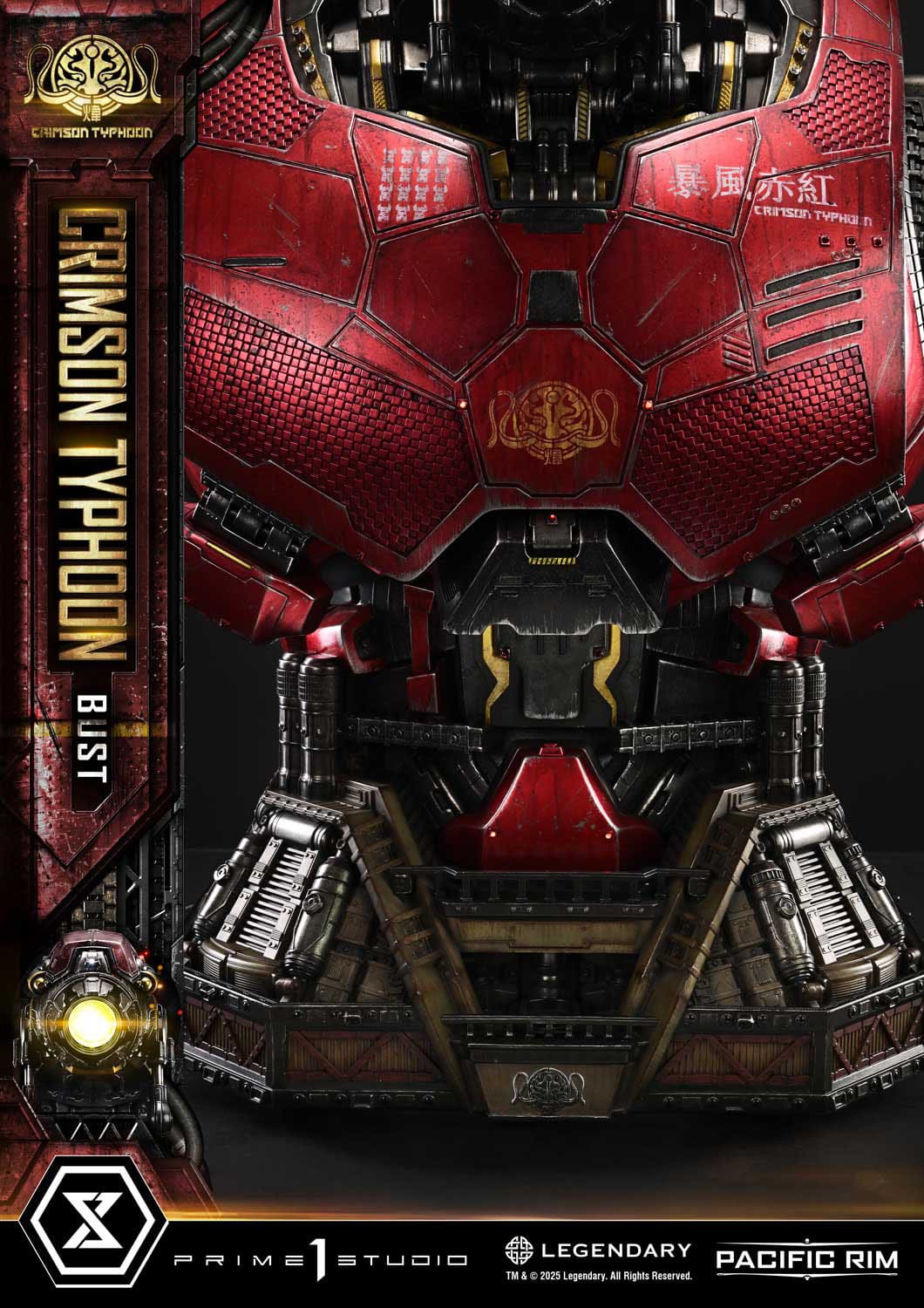 Prime1 Studio-Pacific Rim Life Size Bust 1/1 Crimson Typhoon