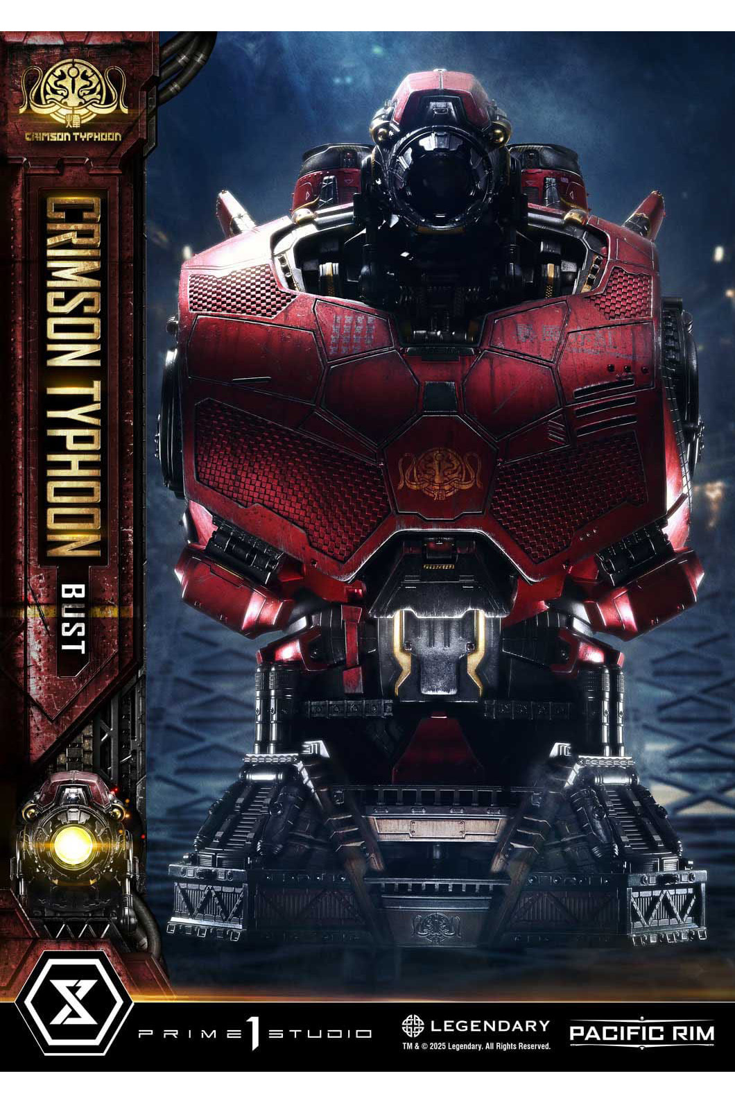 Prime1 Studio-Pacific Rim Life Size Bust 1/1 Crimson Typhoon