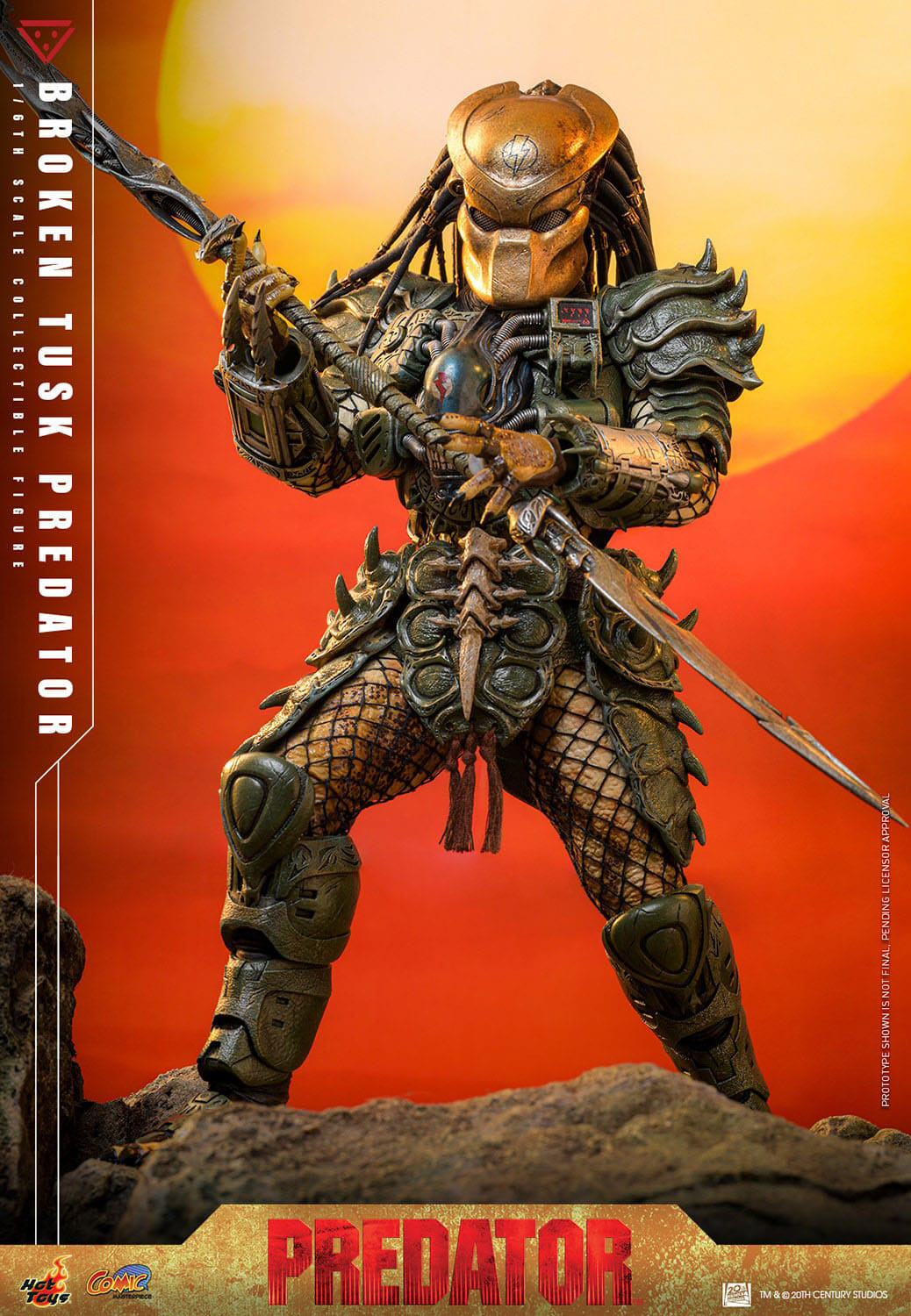 Predatorコラボキュー　超激レア　即購入禁止 Hot Toys - Alien vs. Predator Comic Masterpiece Action Figure 1/6