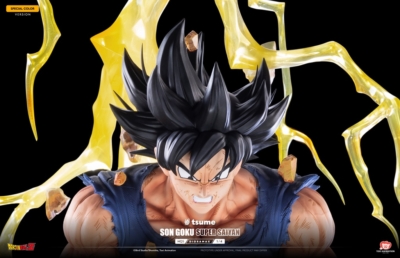 TSUME ART Dragon Ball Z HQS Dioramax Son Goku Super Saiyan