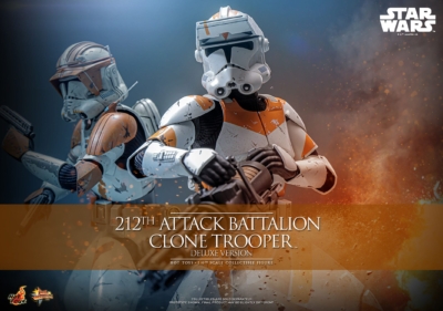 スターウォーズ　attack of the clones 1枚　SP ホイル Hot Toys: Star Wars: The Clone Wars Action Figure 1/6 212th Attack